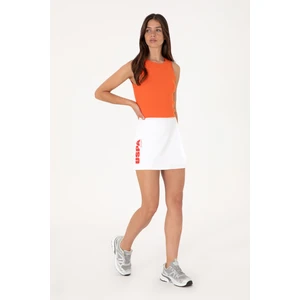 U.s. Polo Assn. Kadın Beyaz Şort (Örme) 50300683-VR013