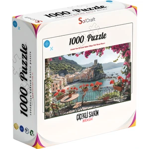 Soi Craft 1000 Parça Puzzle Çiçekli Balkon
