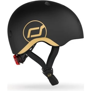 Scoot And Ride Helmet Çocuk Kaskı S-M Black&gold Limited Edition