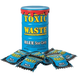 Toxic Waste Blue Sour Candy 42G