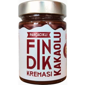 Parçacıklı Kakaolu Fındık Kreması – 340 gr (%45 Fındık)