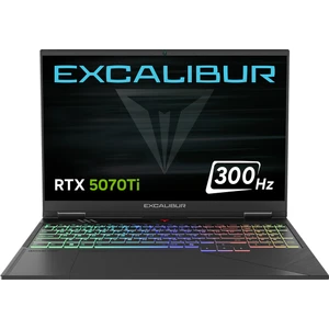 Excalibur G920 i9-14900HX 32GB 1TB RTX5070Ti 12GB 300HZ 16" Freedos Gaming Laptop G920.1490-DFP0X-E