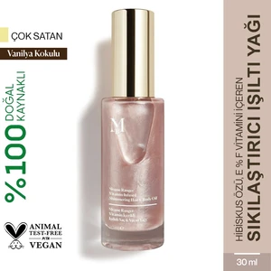 Sloane Ranger Vitamin İçerikli Işıltılı Saç & Vücut Yağı Vanilya 30 ml