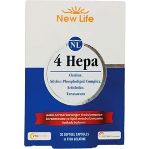 New Life 4 Hepa 30 Softgel Kapsül