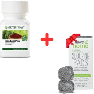 Iron Folic +  Amway Scouring Pads