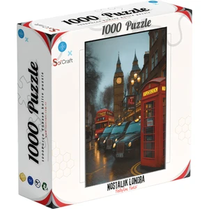 Soi Craft 1000 Parça Puzzle Nostaljik Londra