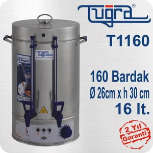 Çay Makinaları 160 Bardak 16 Lt.