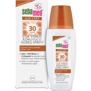 Sun Care SPF 30 UVA / UVB Filtresi ve E Vitamini Üçlü Yüksek Koruma Çok Yönlü Güneş Spreyi 150 ml

