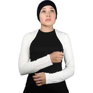 Uzun Kollu Tesettür Bolero - Beyaz