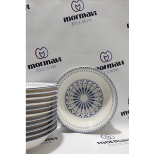 Porselen Dijital 12 Adet 14 cm (Küçük) Çorba Kase