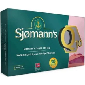 Sjomann’s COQ10 Çiğnenebilir Jel Form 100 Mg İçeren Takviye Edici Gıda 30 Adet