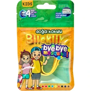 Bye Bye Moquito Sivrisinek Kovucu Bileklik Çocuk