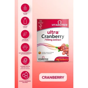 Cranberry Büyük Meyveli Vaksiniyum İçeren Takviye Edici Gıda 30 Tablet 5021265249800
