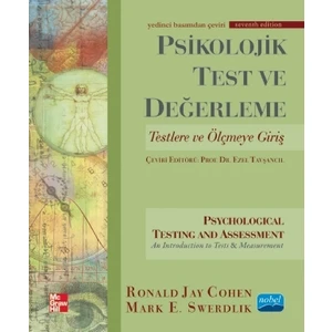 Psikolojik Test ve Değerleme  - Mark E. Swerdlik