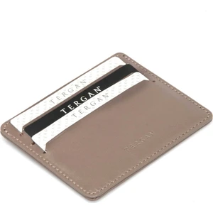 Bej Hakiki Deri Unisex Kredi Kartlık - S1KK00001050-V62