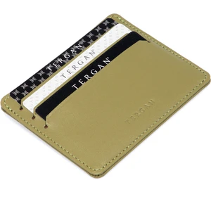 Yeşil Hakiki Deri Unisex Kredi Kartlık - S1KK00001050-J2G