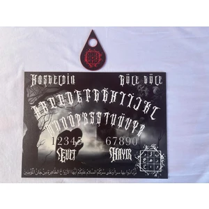 Dükkan Design Ouja Ruh Çağırma Tahtası Türkçe-Arapça