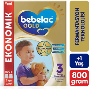 Gold 3 Çocuk Devam Sütü 800 Gr