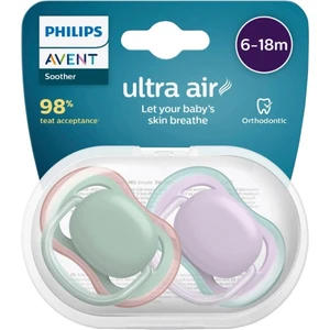 Philips Avent Ultra Air Emzik 6-18 Ay 2li Kız SCF085/16