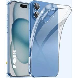 Apple ( Iphone 16 ) Uyumlu Kılıf Transparent Soft Şeffaf Lenz Korumali