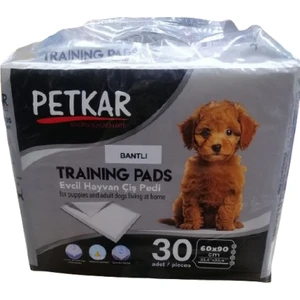 Evcil Hayvan Çiş Pedi ( 30'lu) Bantlı Kaydırmaz