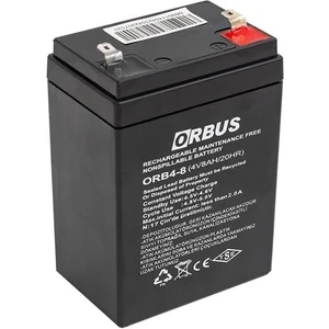 Orbus 4 Volt 8 Amper Kuru Tip Akü Orb4-8 (68*45*95 Mm)
