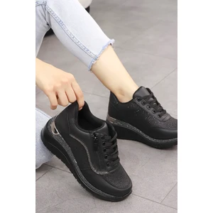 Mdl 1511 Yüksek Tabanlı Taşlı Spor Ayakkabı