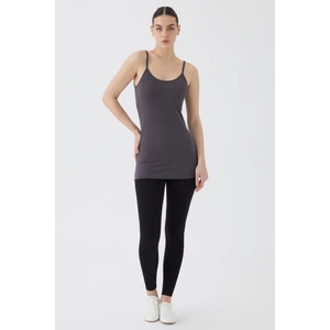 Ip Askılı Compact Pamuk Elastan Uzun Kadın Atlet 2025