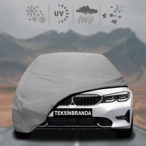 Bmw 3 Serisi G20 (2018 - 2022) Oto Branda Su Geçirmez Miflonlu Araba Brandası Klipsli Araba Çadırı