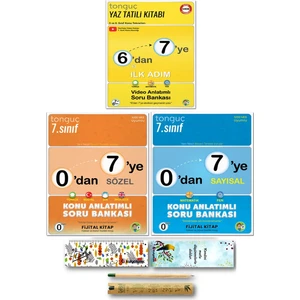 Tonguç Yayınları 6'dan 7'ye Hazırlık Seti