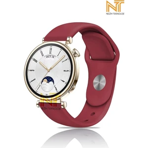 Huawei Watch Gt 2 42MM /gt 3 42MM / Gt 3 Elegant 42MM Liquid Silikon Kordon 20MM