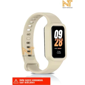 Xiaomi Smart Band 9 Active / Redmi Smart Band 3 Uyumlu Silikon Kordon