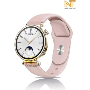 Huawei Watch Gt 2 42MM /gt 3 42MM / Gt 3 Elegant 42MM Liquid Silikon Kordon 20MM
