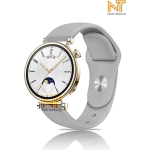 Huawei Watch Gt 2 42MM /gt 3 42MM / Gt 3 Elegant 42MM Liquid Silikon Kordon 20MM