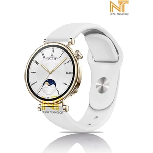 Huawei Watch Gt 2 42MM /gt 3 42MM / Gt 3 Elegant 42MM Liquid Silikon Kordon 20MM