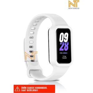 Xiaomi Smart Band 9 Active / Redmi Smart Band 3 Uyumlu Silikon Kordon