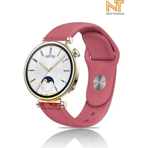 Huawei Watch Gt 2 42MM /gt 3 42MM / Gt 3 Elegant 42MM Liquid Silikon Kordon 20MM