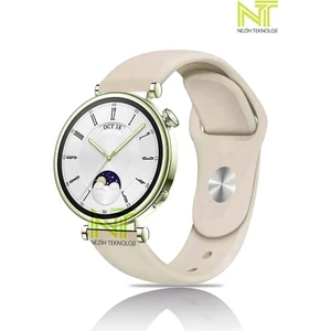 Huawei Watch Gt 2 42MM /gt 3 42MM / Gt 3 Elegant 42MM Liquid Silikon Kordon 20MM