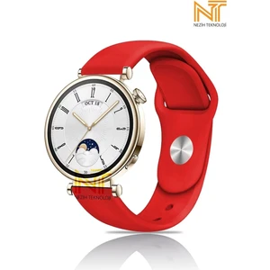 Huawei Watch Gt 2 42MM /gt 3 42MM / Gt 3 Elegant 42MM Liquid Silikon Kordon 20MM