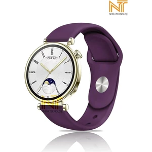 Huawei Watch Gt 2 42MM /gt 3 42MM / Gt 3 Elegant 42MM Liquid Silikon Kordon 20MM