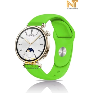 Huawei Watch Gt 2 42MM /gt 3 42MM / Gt 3 Elegant 42MM Liquid Silikon Kordon 20MM