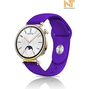 Huawei Watch Gt 2 42MM /gt 3 42MM / Gt 3 Elegant 42MM Liquid Silikon Kordon 20MM