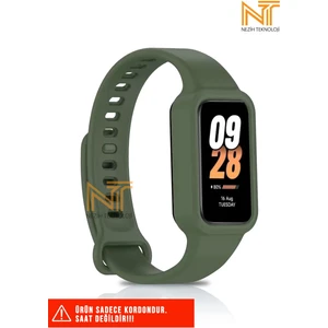 Xiaomi Smart Band 9 Active / Redmi Smart Band 3 Uyumlu Silikon Kordon