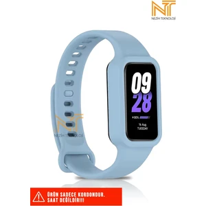 Xiaomi Smart Band 9 Active / Redmi Smart Band 3 Uyumlu Silikon Kordon