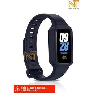 Xiaomi Smart Band 9 Active / Redmi Smart Band 3 Uyumlu Silikon Kordon