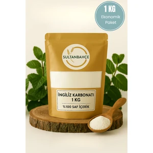İngiliz Karbonatı 1000 gr - İçilebilir ve Yenilebilir - 1 kg Ekonomik Paket