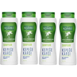 Kepekli Saçlar İçin Vegan Şampuan 500 ml x 4 Adet Tek Ebat