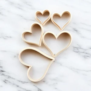 Kalp Kurabiye Kalıbı