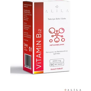 B12 Metilkobalamin Takviye Edici Gıda 90 Tablet