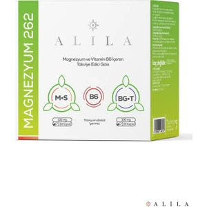 Magnezyum Ve Vitamin B6 İçeren Takviye Edici Gıda Toplam 60 Kapsül (30 Gece 30 Gündüz)